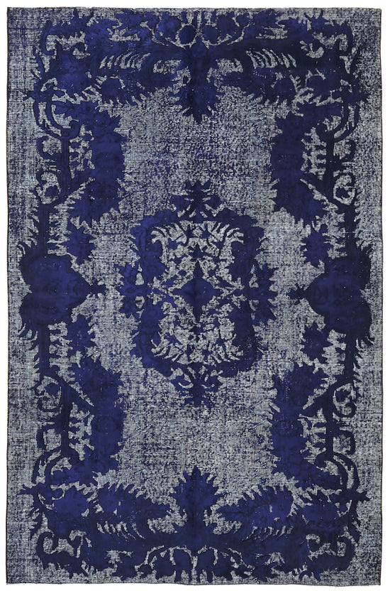 6x9 Blue Over Dyed Rug - 42663