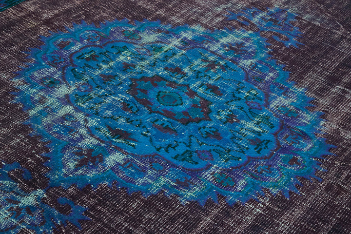 7x11 Blue Over Dyed Rug - 42666