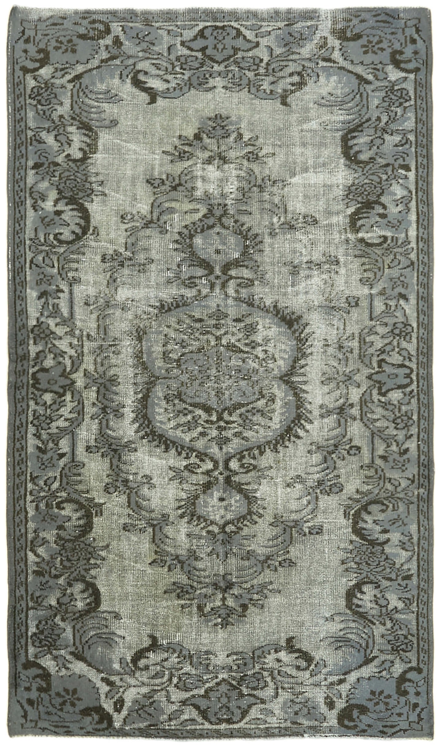 5x8 Grey Over Dyed Rug - 42668