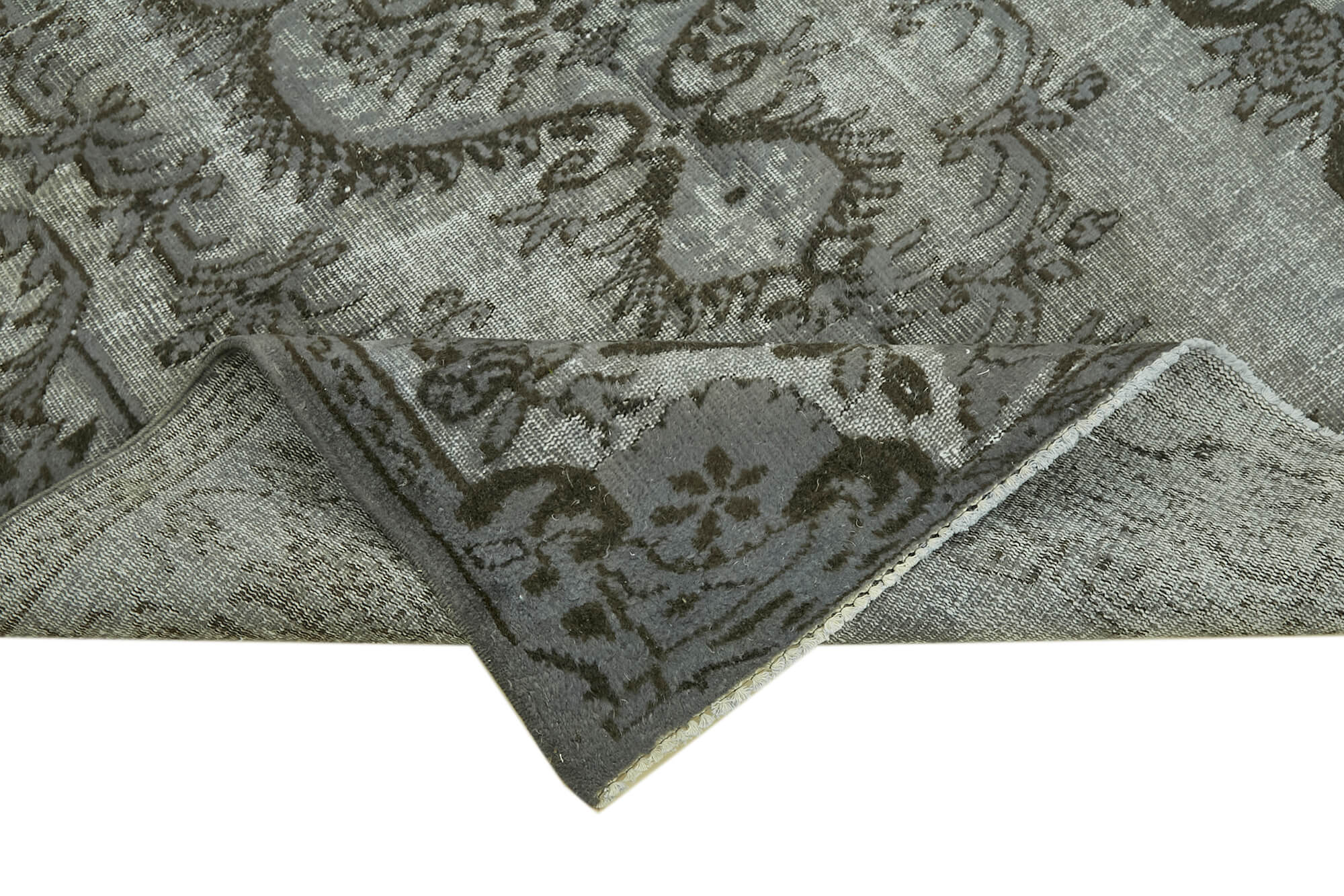 5x8 Grey Over Dyed Rug - 42668