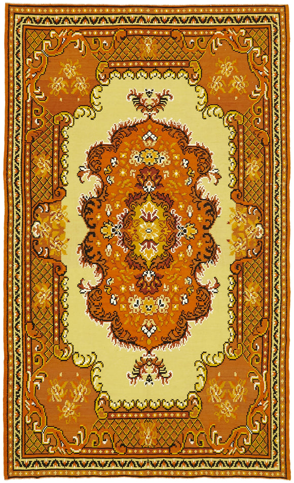 6x10 Multicolor Vintage Moldovan Kilim Rug - 42675