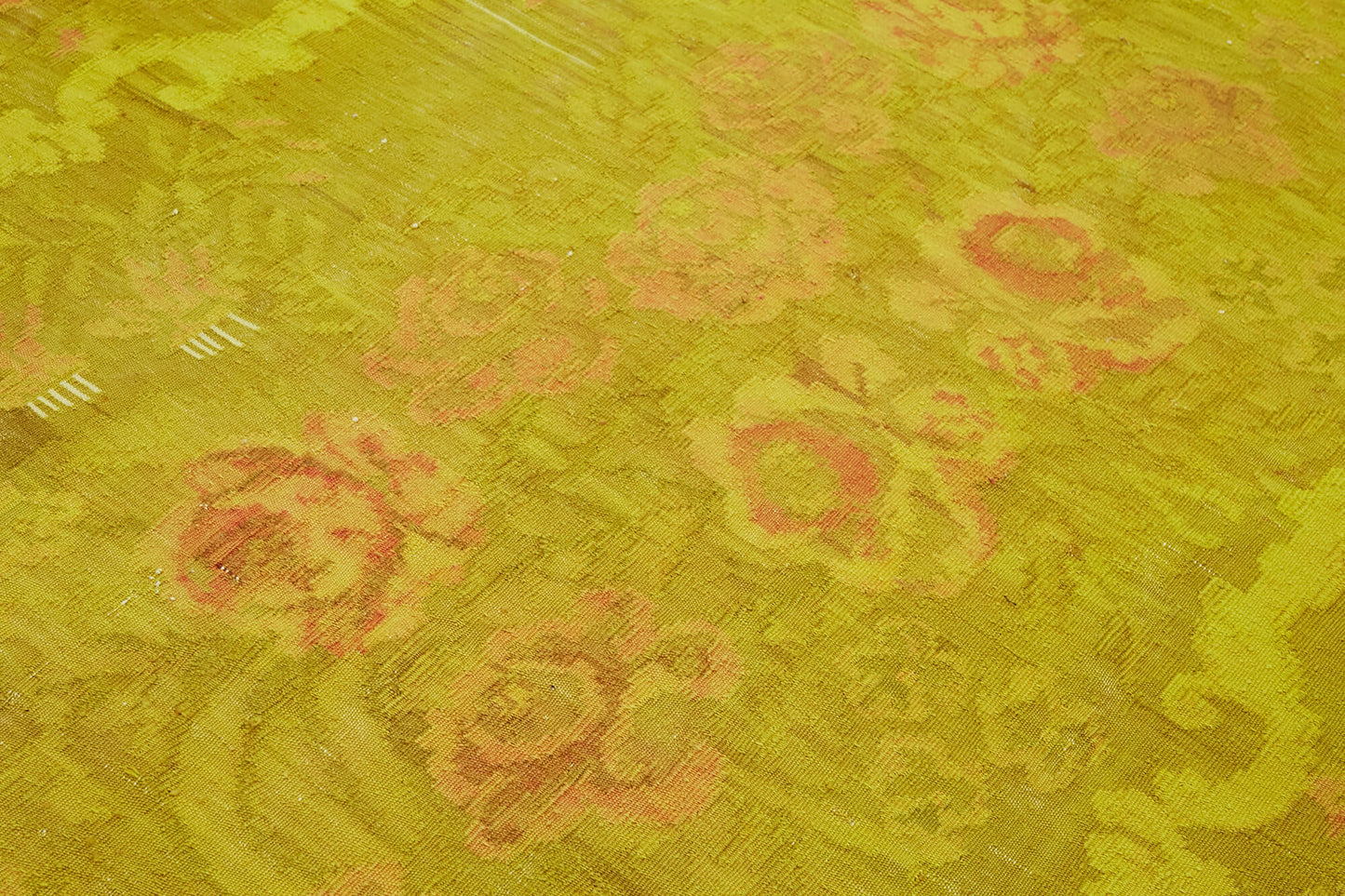 6x10 Yellow Vintage Moldovan Kilim Rug - 42701