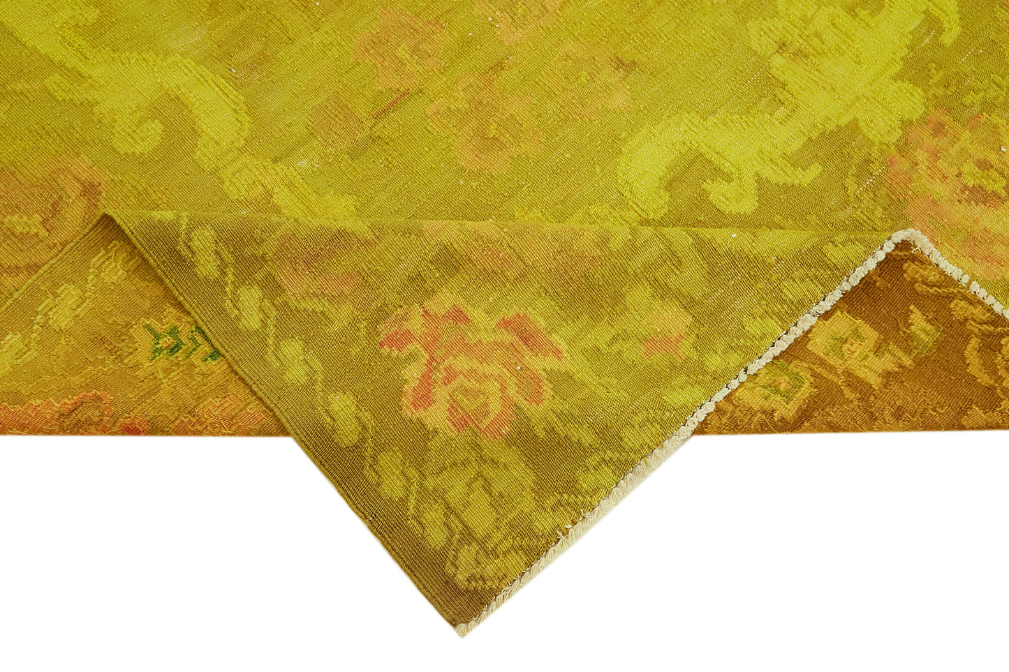 6x10 Yellow Vintage Moldovan Kilim Rug - 42701