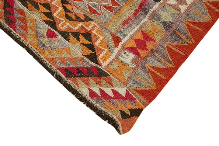3x10 Multicolor Boho Runner Kilim Rugs - 42799