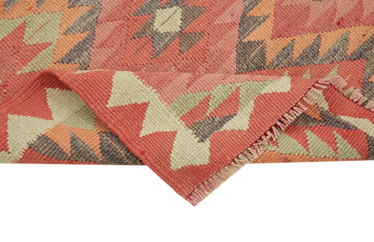3x10 Multicolor Boho Runner Kilim Rugs - 42801