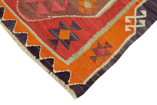 3x12 Multicolor Boho Runner Kilim Rugs - 42808