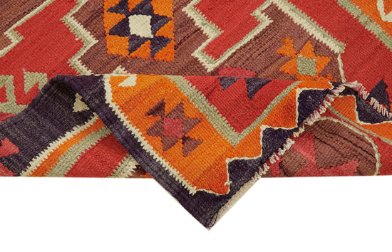 3x12 Multicolor Boho Runner Kilim Rugs - 42808