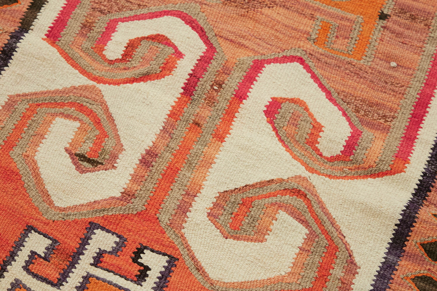 3x12 Multicolor Boho Runner Kilim Rugs - 42811