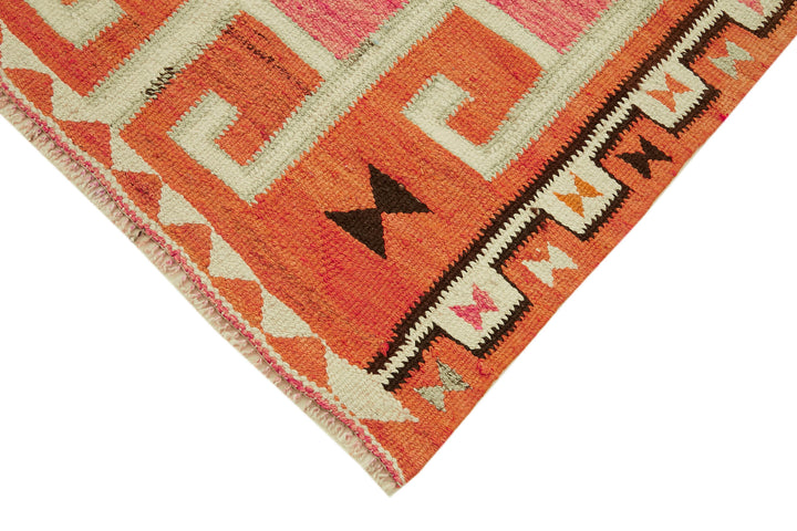3x11 Multicolor Boho Runner Kilim Rugs - 42815