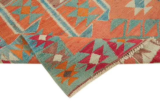 3x11 Multicolor Boho Runner Kilim Rugs - 42816