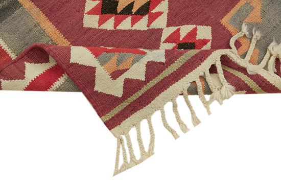 3x12 Multicolor Boho Runner Kilim Rugs - 42819