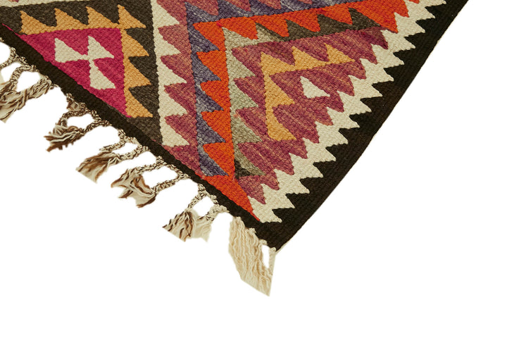 3x12 Multicolor Boho Runner Kilim Rugs - 42824