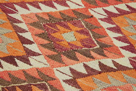 3x10 Multicolor Boho Runner Kilim Rugs - 42827