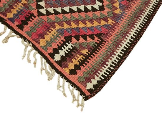 3x10 Multicolor Boho Runner Kilim Rugs - 42833