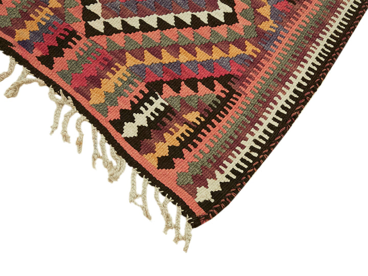 3x10 Multicolor Boho Runner Kilim Rugs - 42833