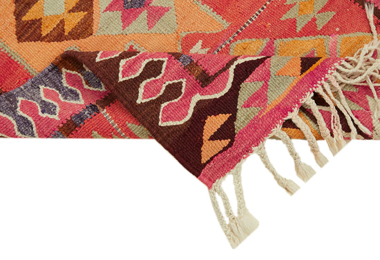 3x10 Multicolor Boho Runner Kilim Rugs - 42844
