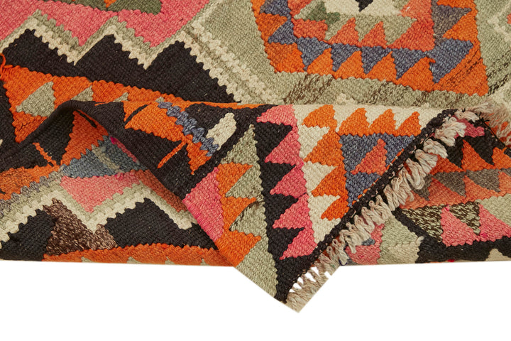 3x10 Multicolor Boho Runner Kilim Rugs - 43001