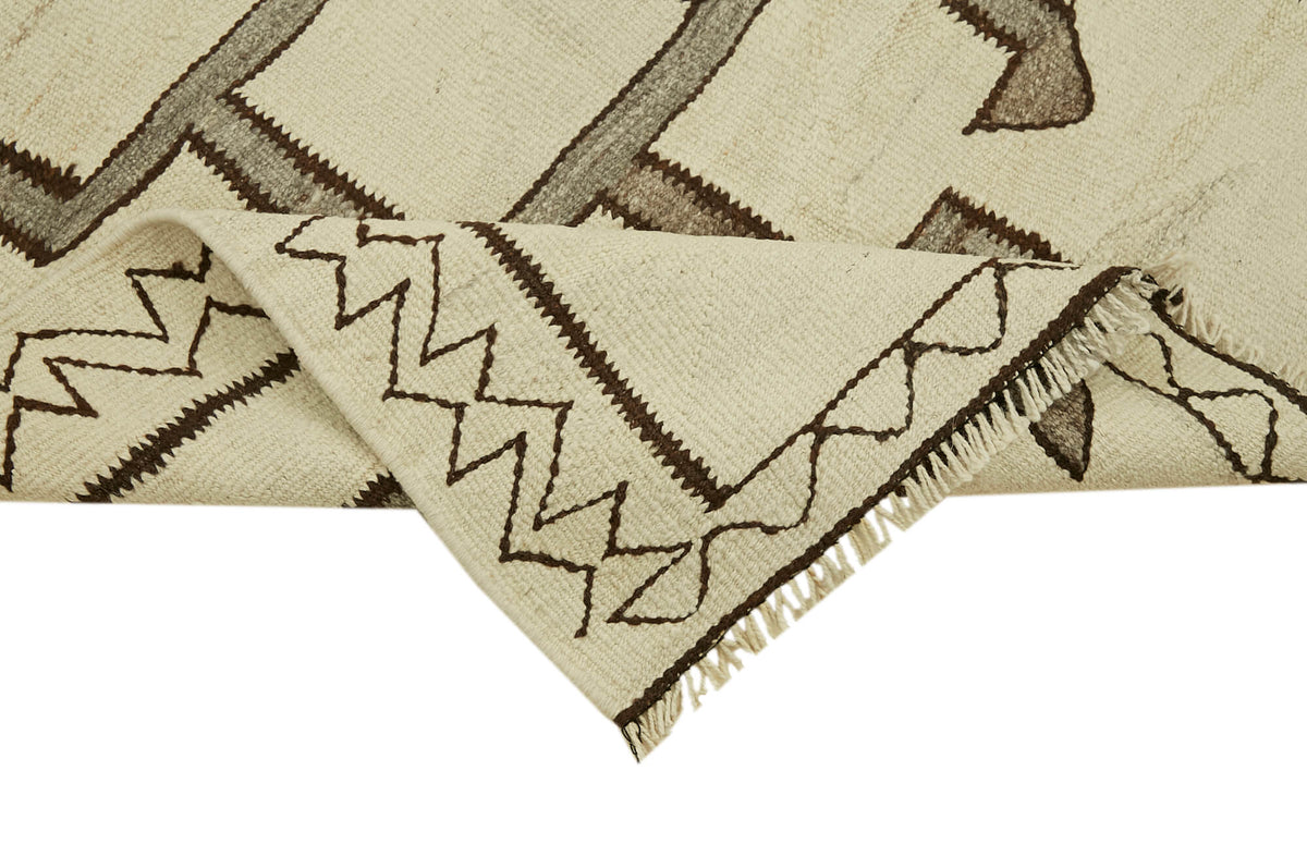 4x12 Multicolor Boho Runner Kilim Rugs - 43008
