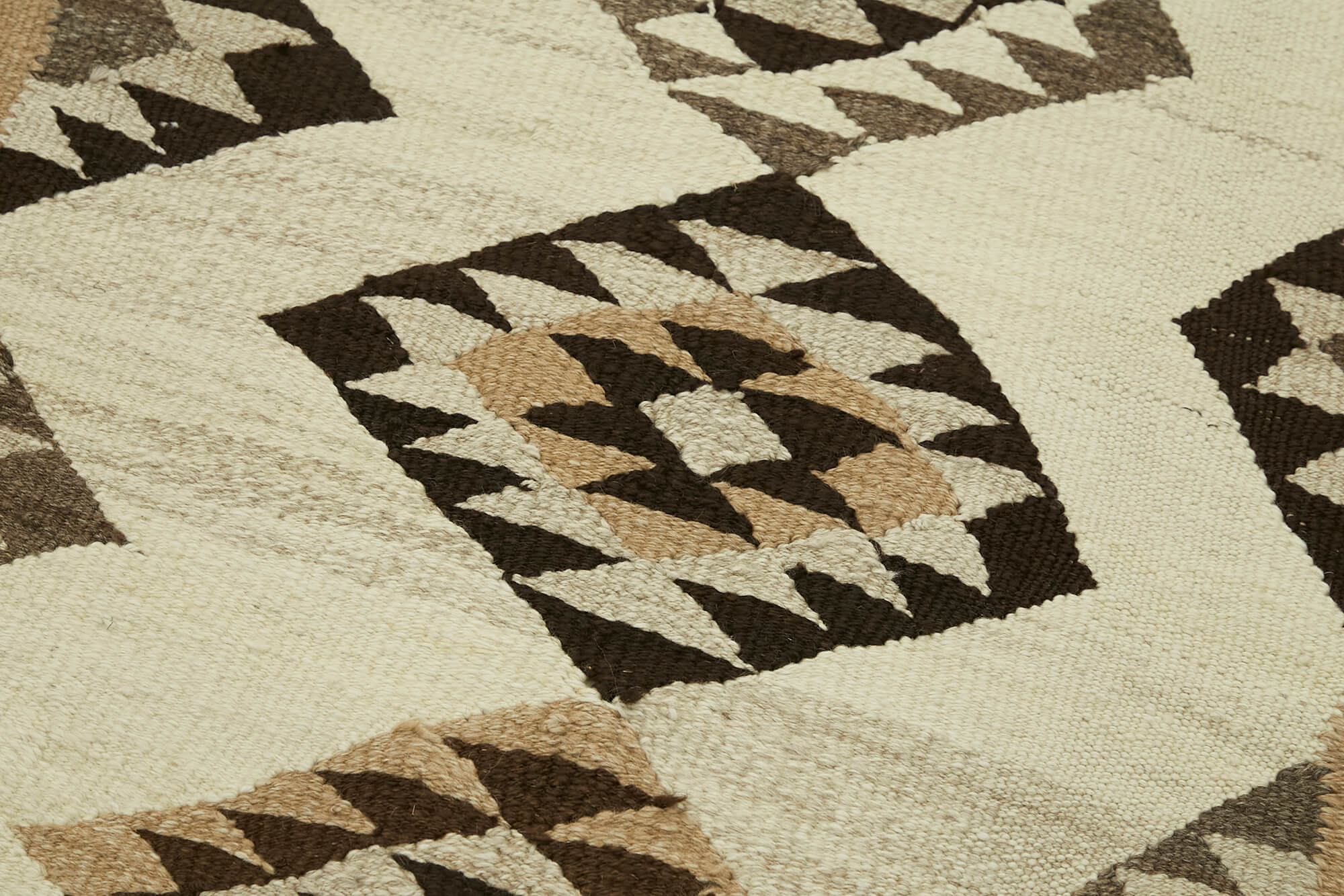 3x11 Multicolor Boho Runner Kilim Rugs - 43025