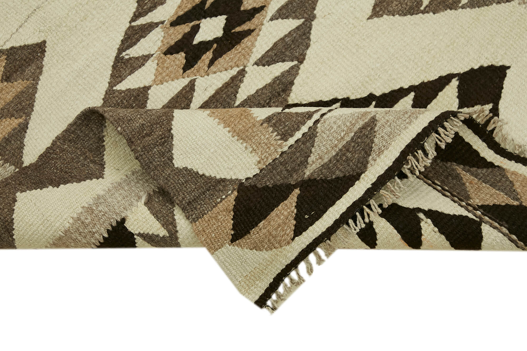3x11 Multicolor Boho Runner Kilim Rugs - 43025