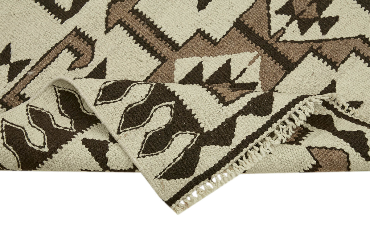 3x11 Multicolor Boho Runner Kilim Rugs - 43027