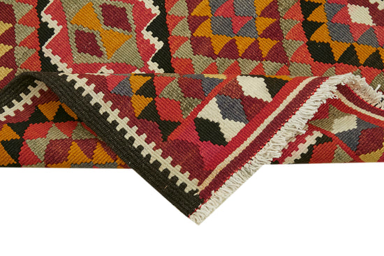 3x12 Multicolor Boho Runner Kilim Rugs - 43031