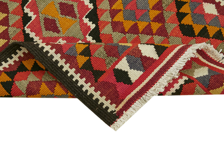 3x12 Multicolor Boho Runner Kilim Rugs - 43031
