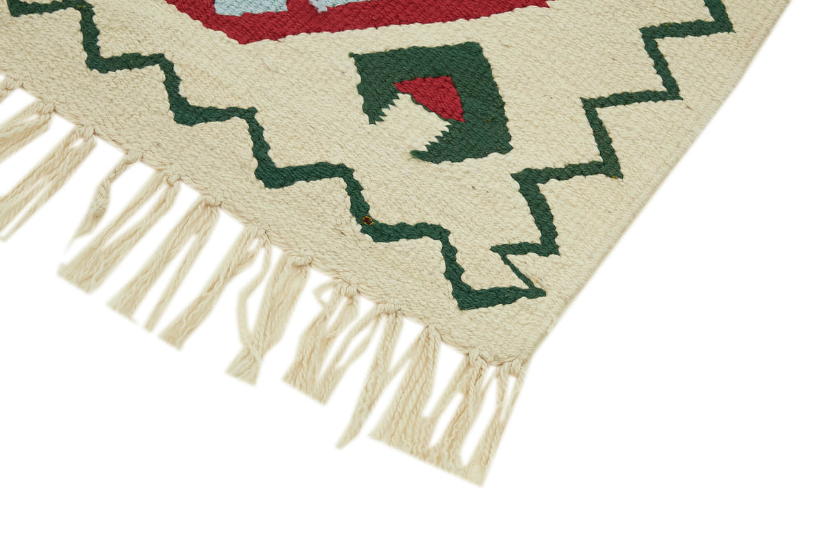 3x12 Multicolor Boho Runner Kilim Rugs - 43040