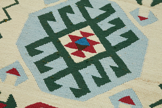 3x12 Multicolor Boho Runner Kilim Rugs - 43040