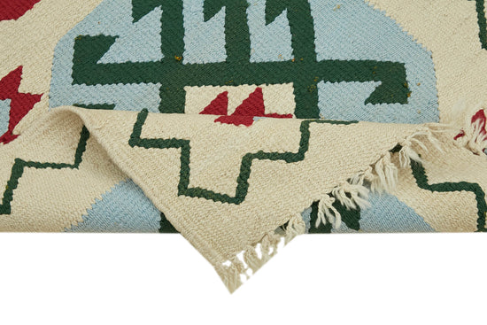 3x12 Multicolor Boho Runner Kilim Rugs - 43040