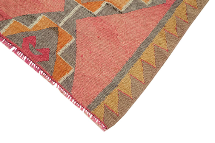 3x11 Multicolor Boho Runner Kilim Rugs - 43041