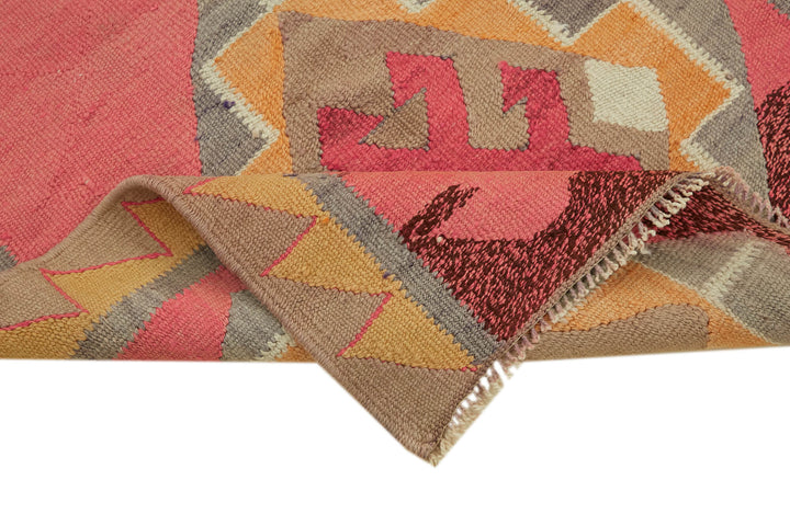 3x11 Multicolor Boho Runner Kilim Rugs - 43041