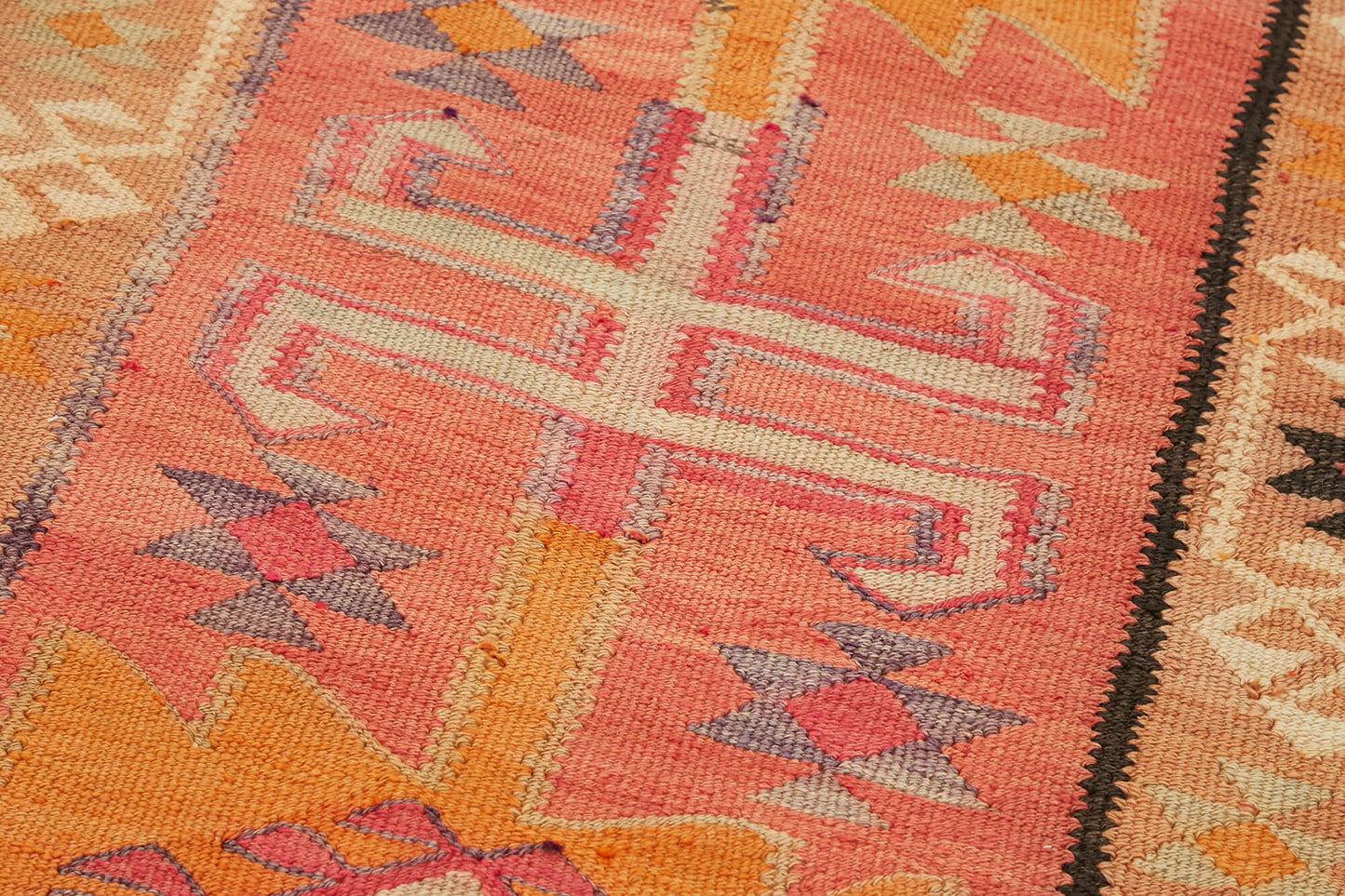 3x10 Multicolor Boho Runner Kilim Rugs - 43053