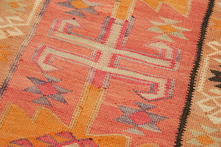 3x10 Multicolor Boho Runner Kilim Rugs - 43053