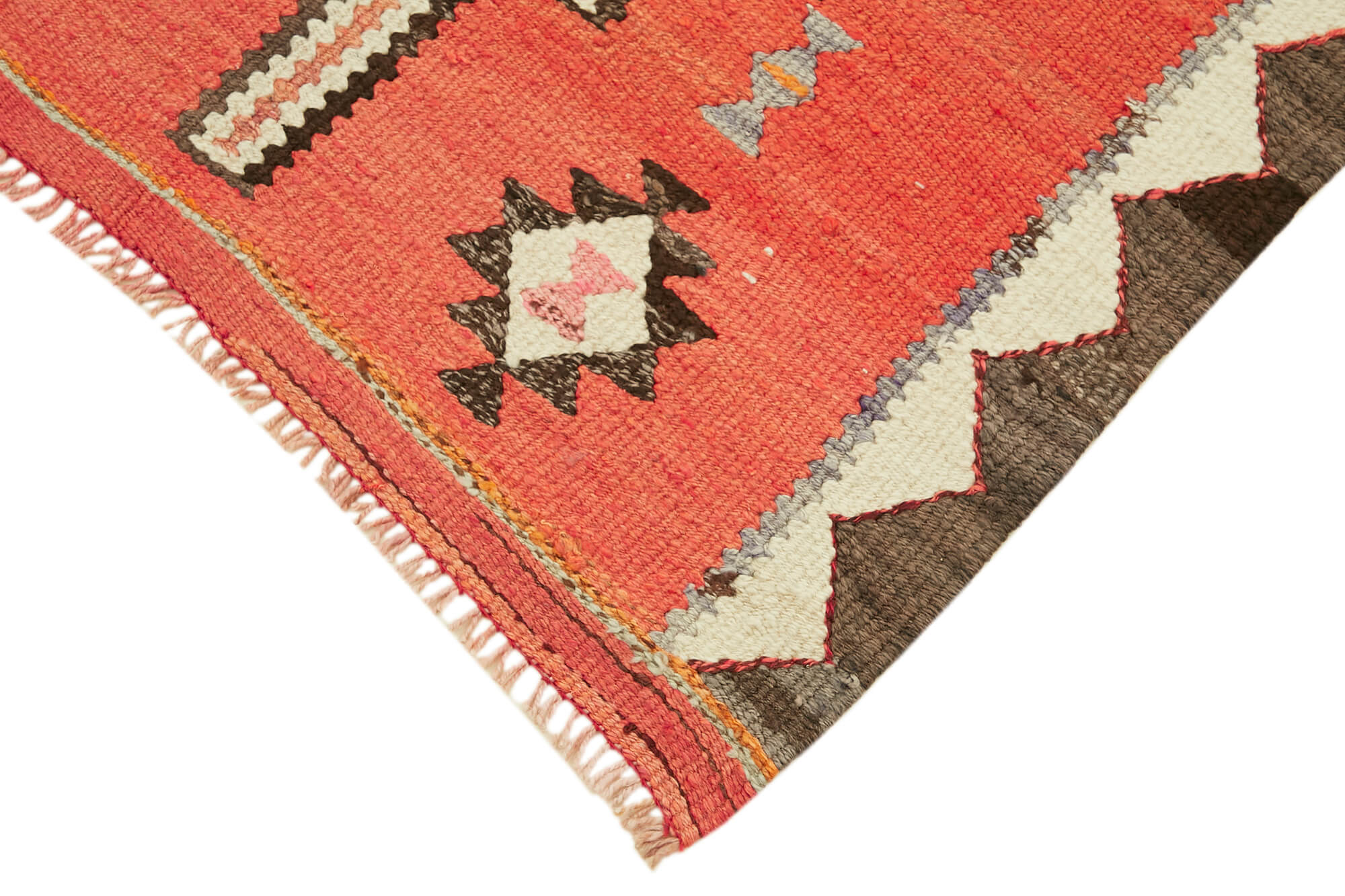 3x9 Multicolor Boho Runner Kilim Rugs - 43059