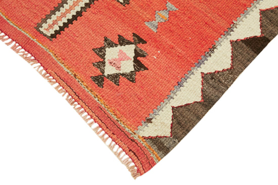 3x9 Multicolor Boho Runner Kilim Rugs - 43059