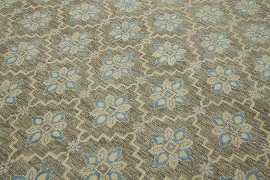 9x12 Grey Oushak Rug - 43063