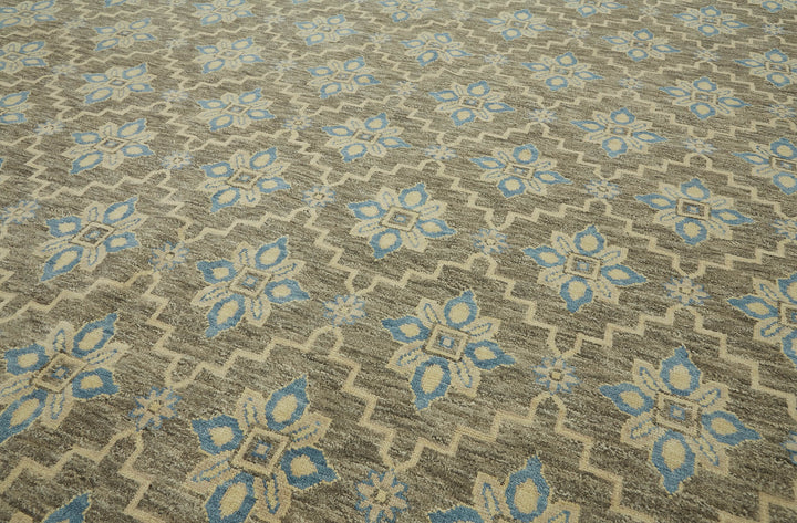 9x12 Grey Oushak Rug - 43063