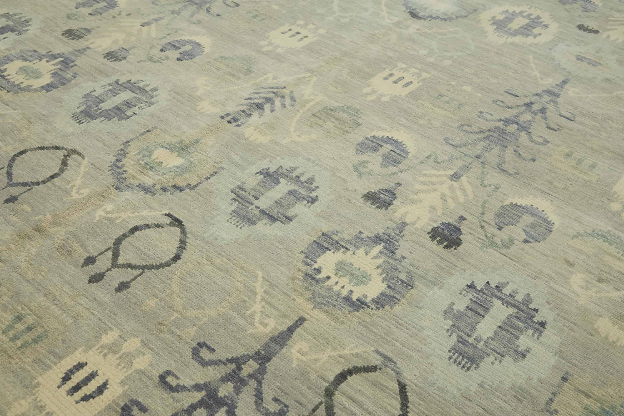 9x12 Grey Oushak Rug - 43067