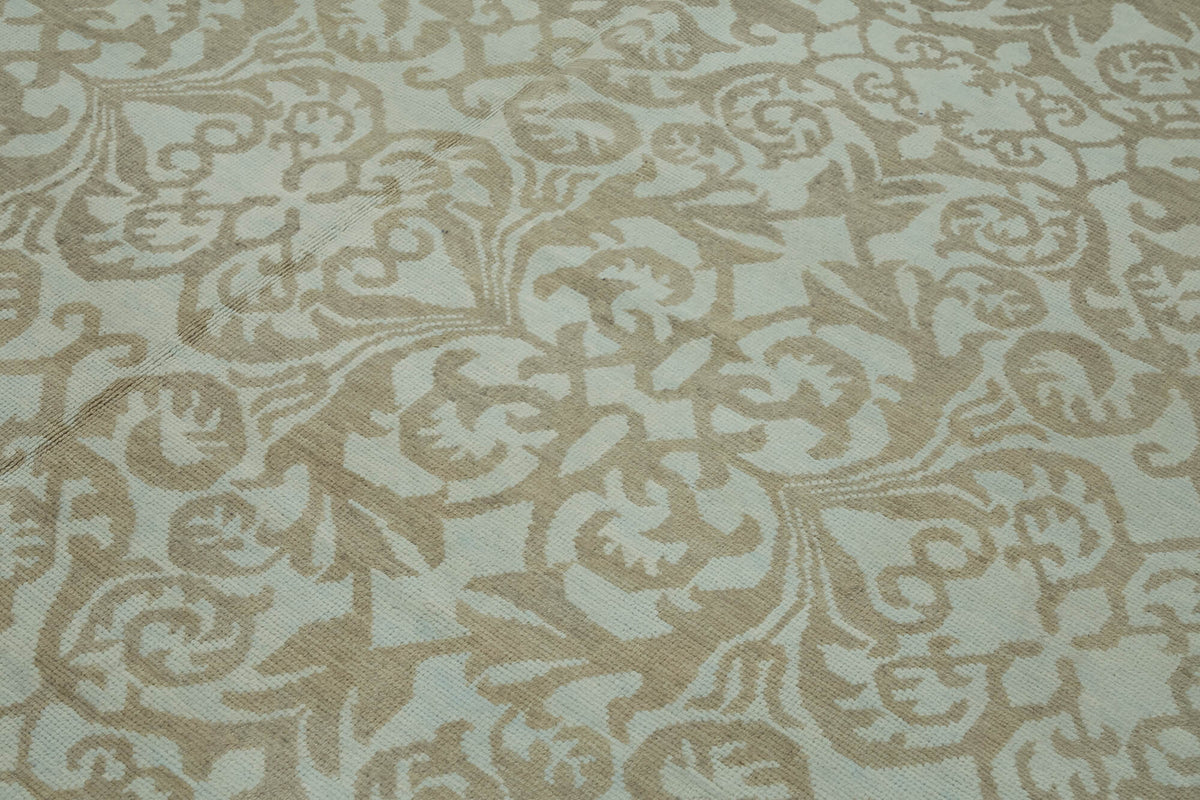 8x10 Blue Oushak Rug - 43090