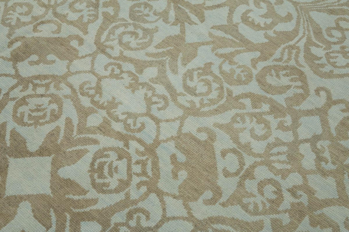 8x10 Blue Oushak Rug - 43090