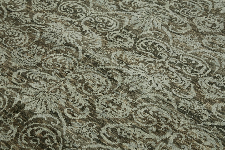 8x10 Brown Oushak Rug - 43099