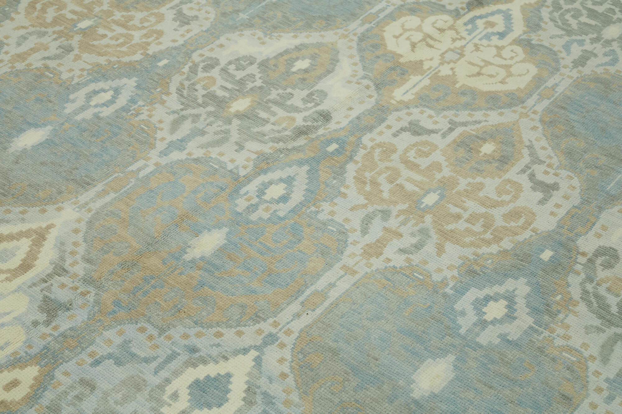 8x11 Blue Oushak Rug - 43111