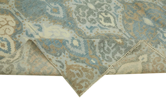 8x11 Blue Oushak Rug - 43111