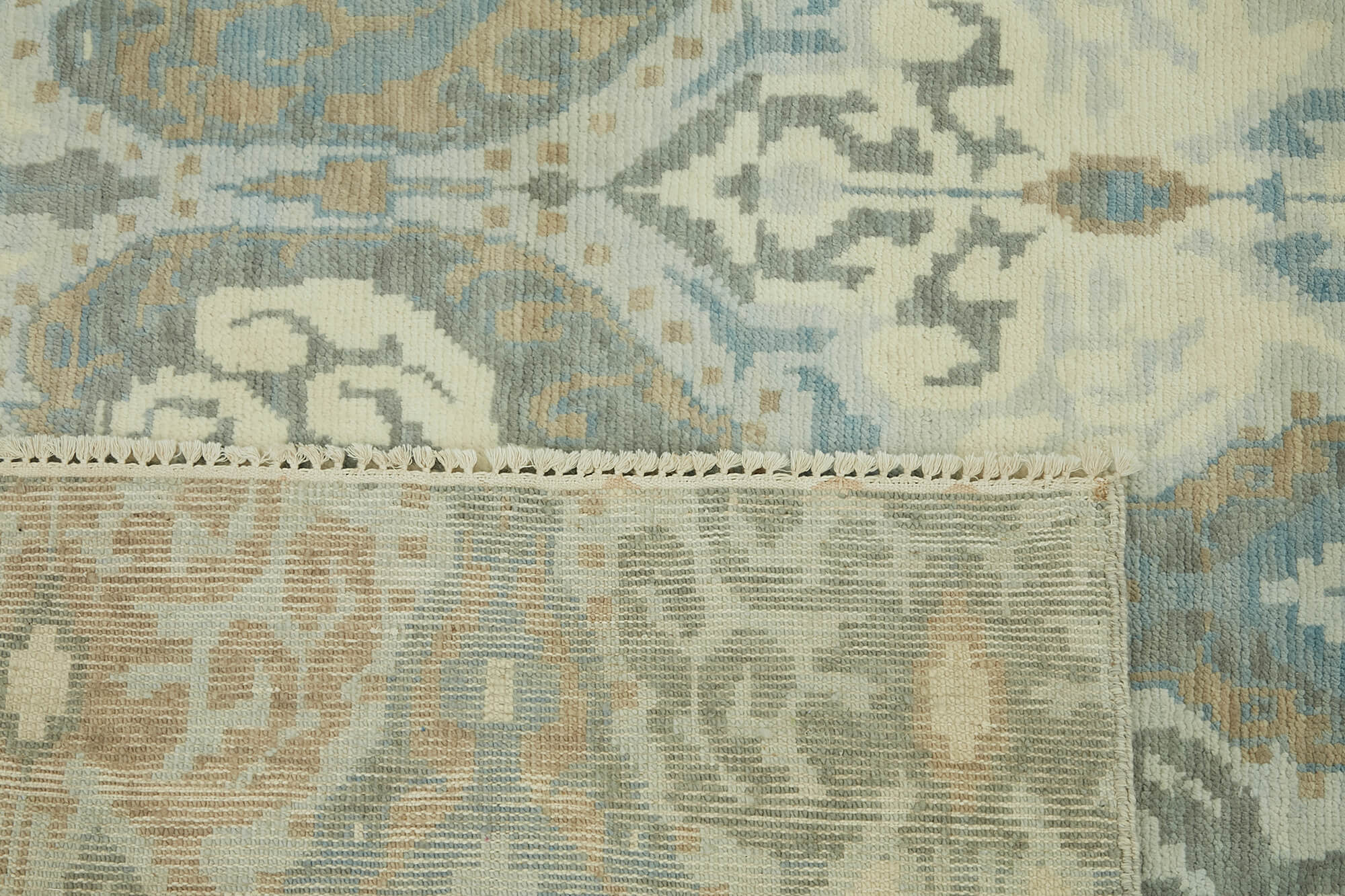 8x11 Blue Oushak Rug - 43111