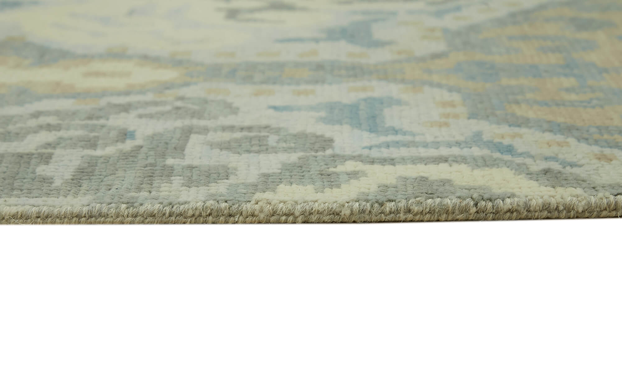 8x11 Blue Oushak Rug - 43111