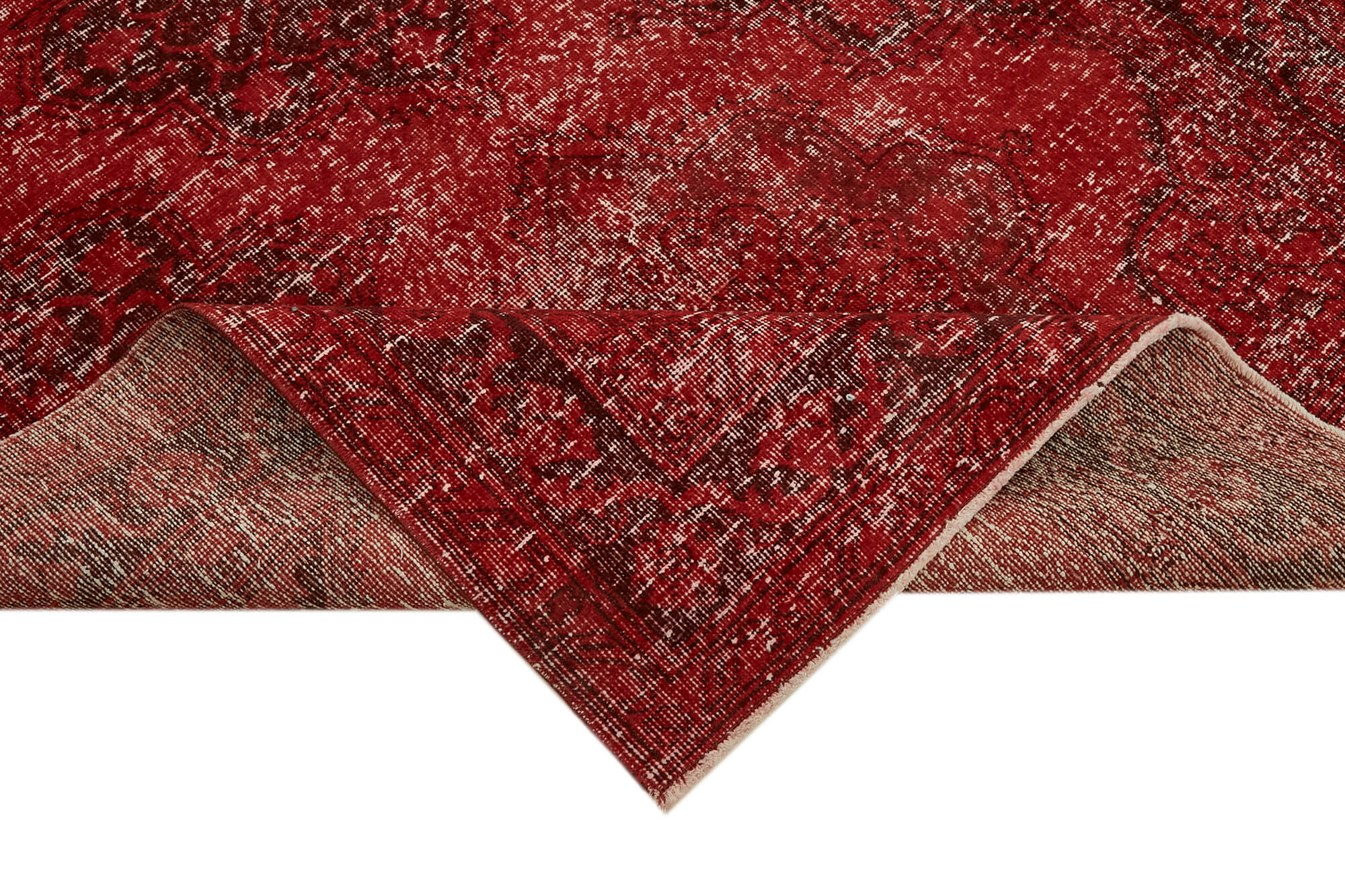 9x12 Red Overdyed Large Area Rug - 43125