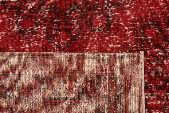 9x12 Red Overdyed Large Area Rug - 43125