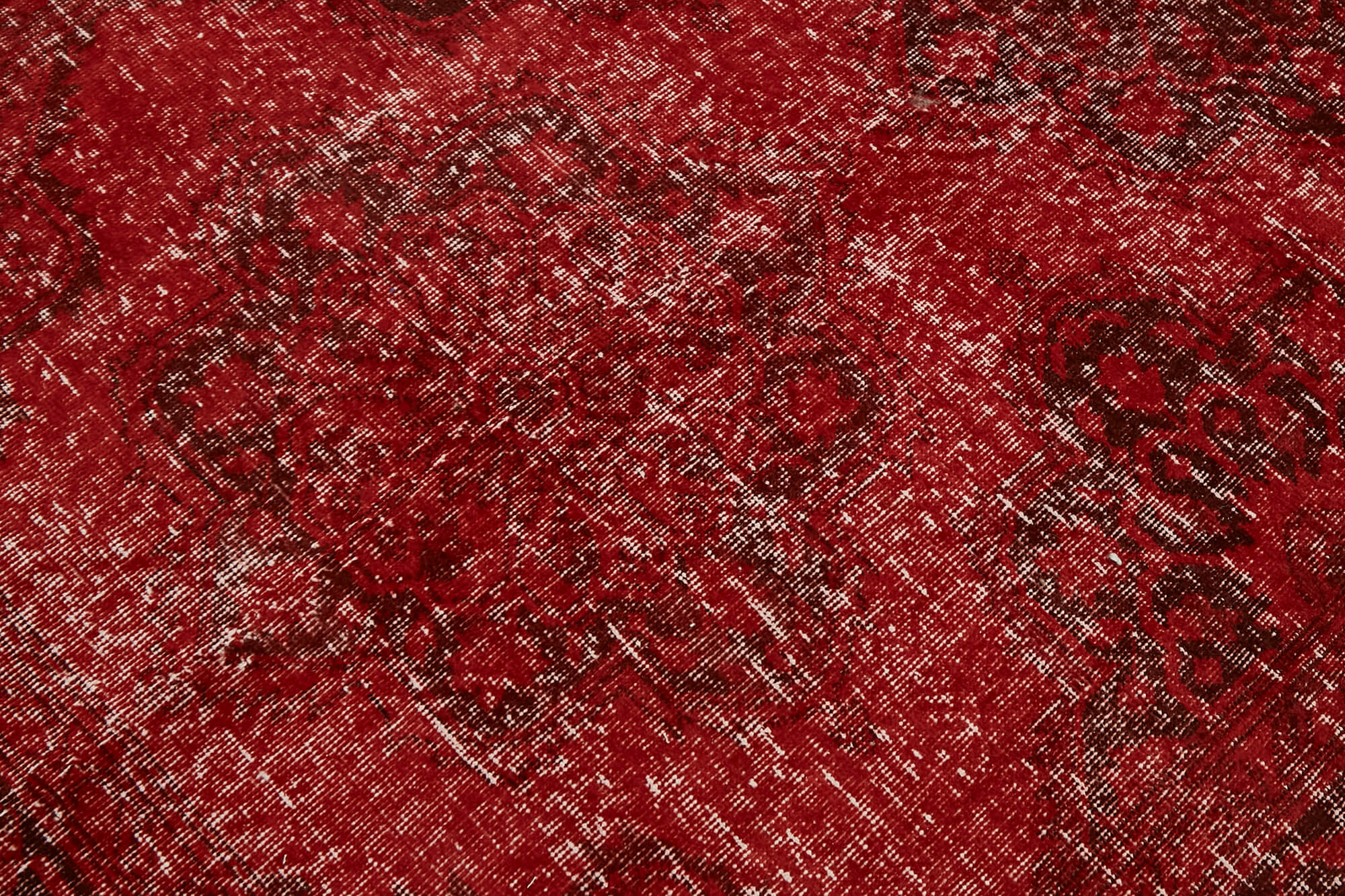 9x12 Red Overdyed Large Area Rug - 43125