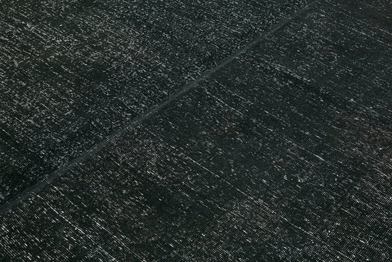 9x12 Black Overdyed Large Area Rug - 43127